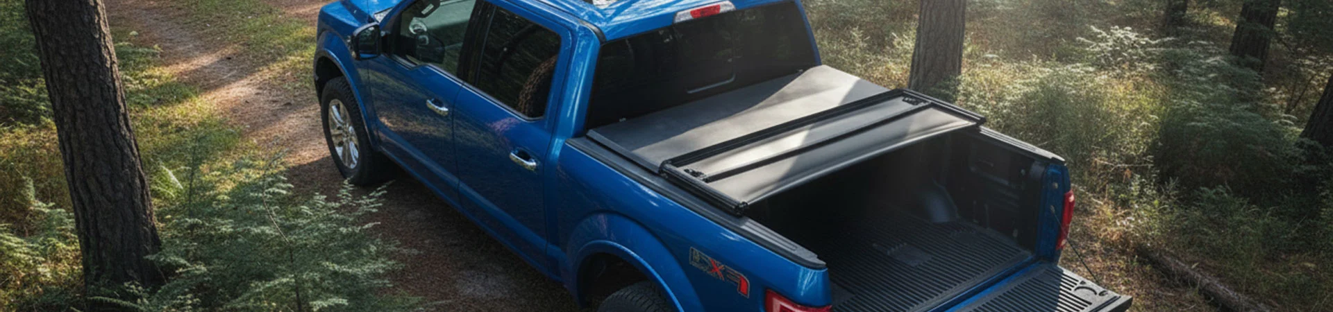 نرم Vinyl Tri-Fold Tonneau Cover