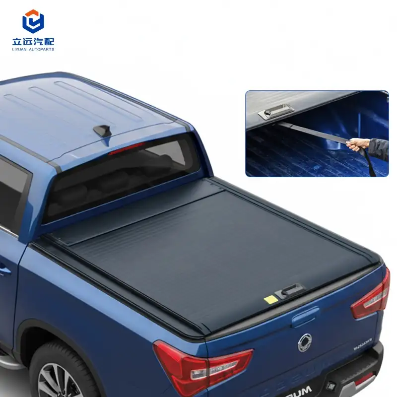 Ssangyong کے لیے دستی ہارڈ ایلومینیم ریٹریکٹ ایبل ٹوناؤ کور