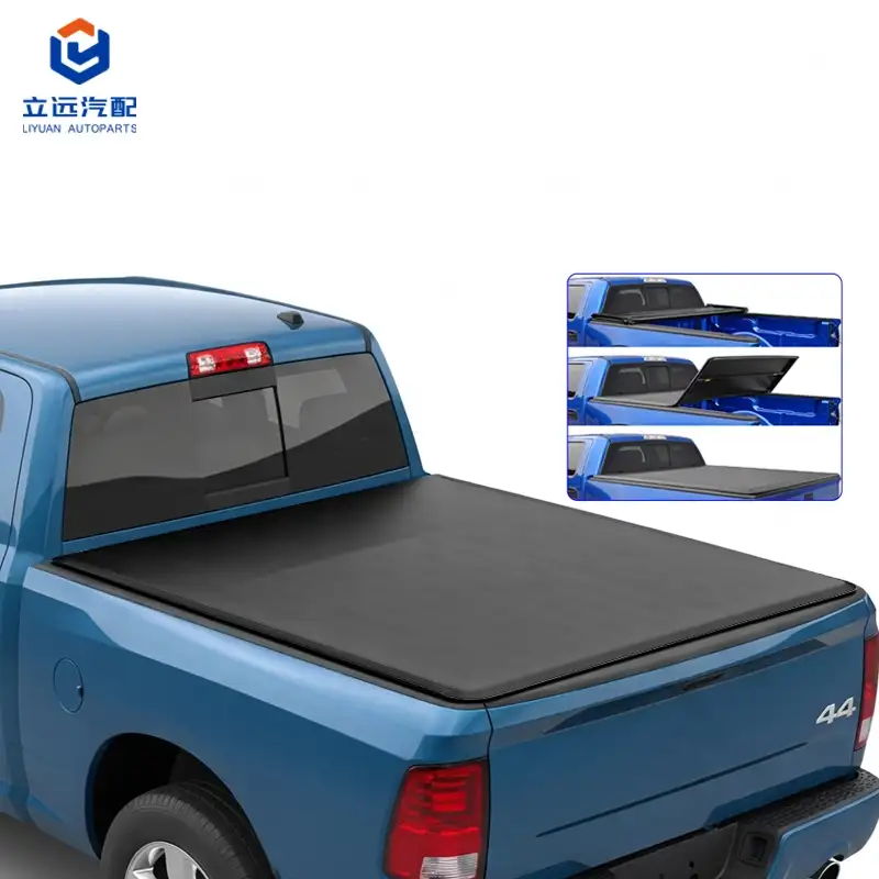 ڈاج کے لیے نرم Vinyl Tri-fold Tonneau Cover