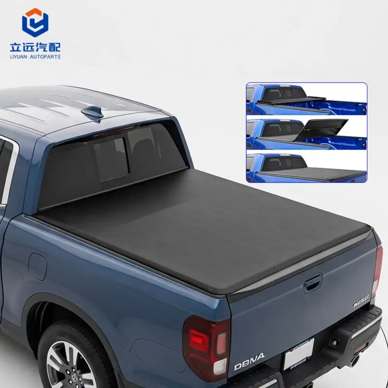 ہونڈا جیپ کے لیے نرم Vinyl Tri-Fold Tonneau Cover